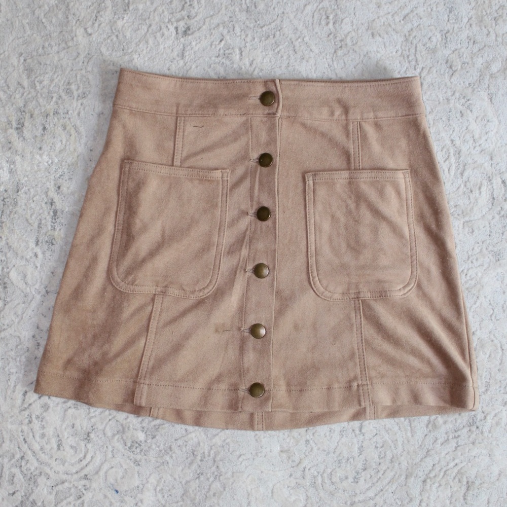 Altar’d State Corduroy Velvet Feel Skirt